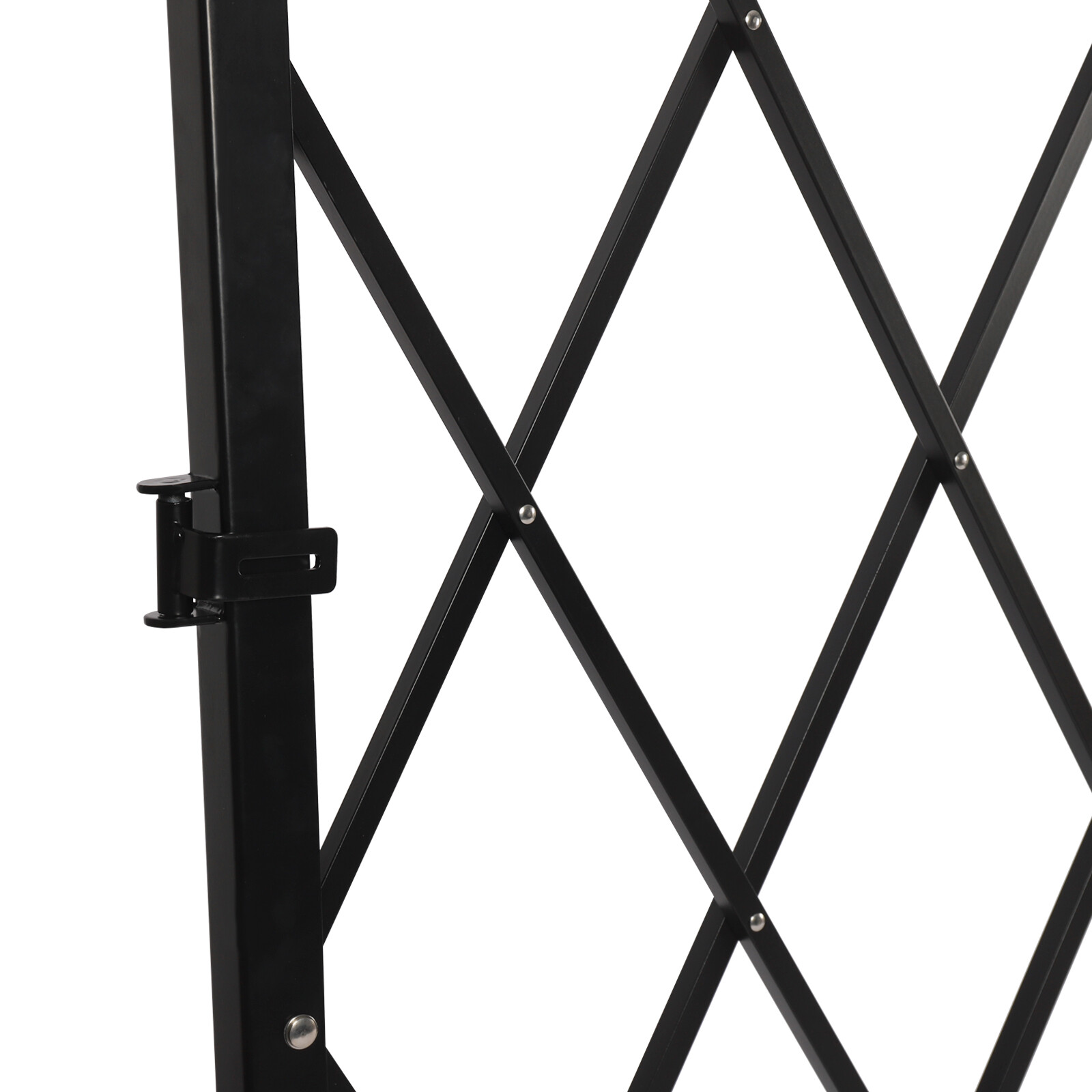 360° Folding Rolling Barricade Gate Security Gate Expanding Security Door 2.2*2m