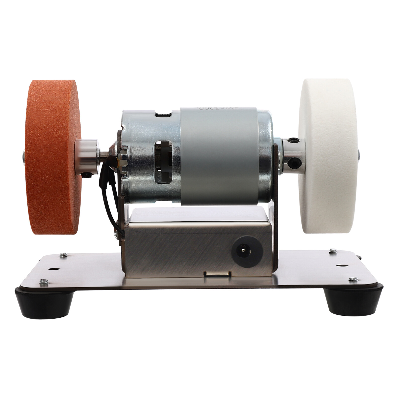 Electric Benchtop Grind Sander Adjustable Variable Speed Table Grinding Machine