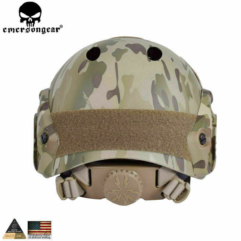 Emerson Fast Helmet PJ type Tactical Adjustable Protective Combat Airsoft w/NVG