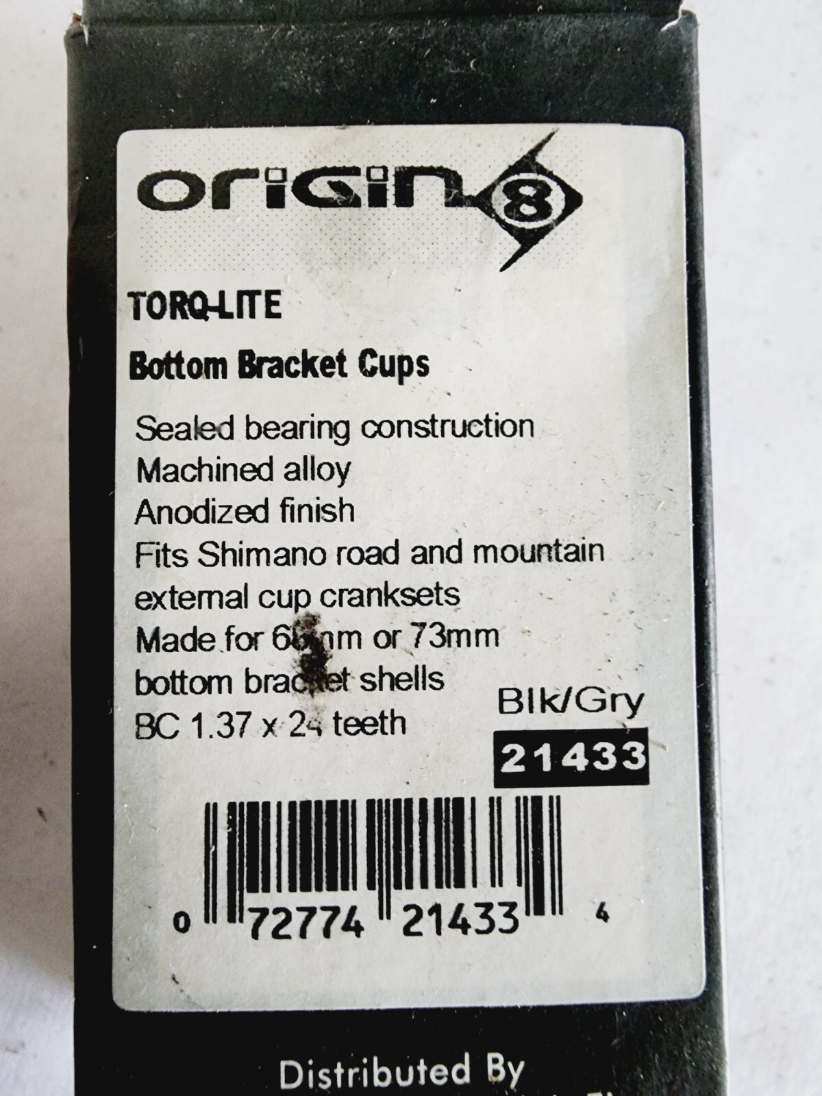 Origin8 Torq-Lite 21433 Bottom Bracket Cups