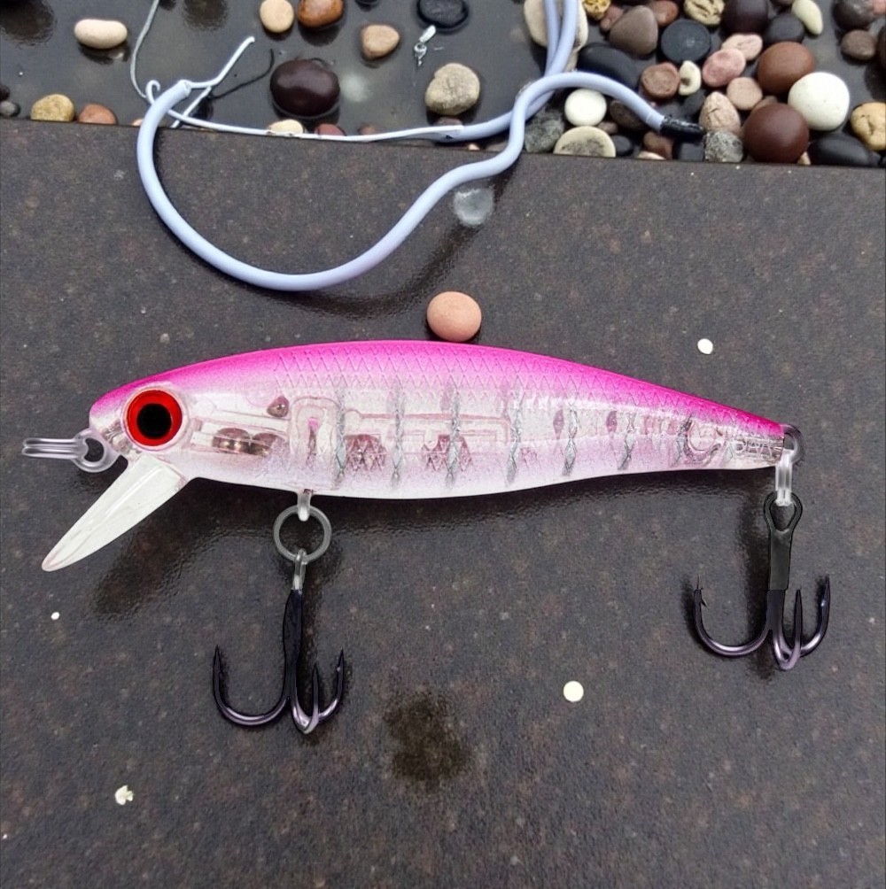 Dynamic Lures HD TROUT (Bubble Gum) Trout Fishing Lure