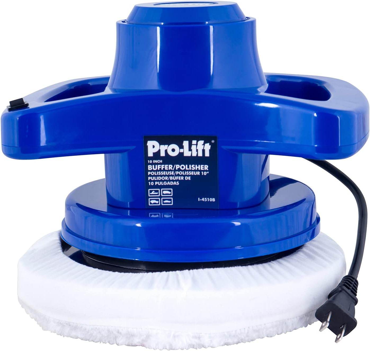 10-Inch Buffer/Polisher - Powerful and User-Friendly Tool with 3200 RPM for Car