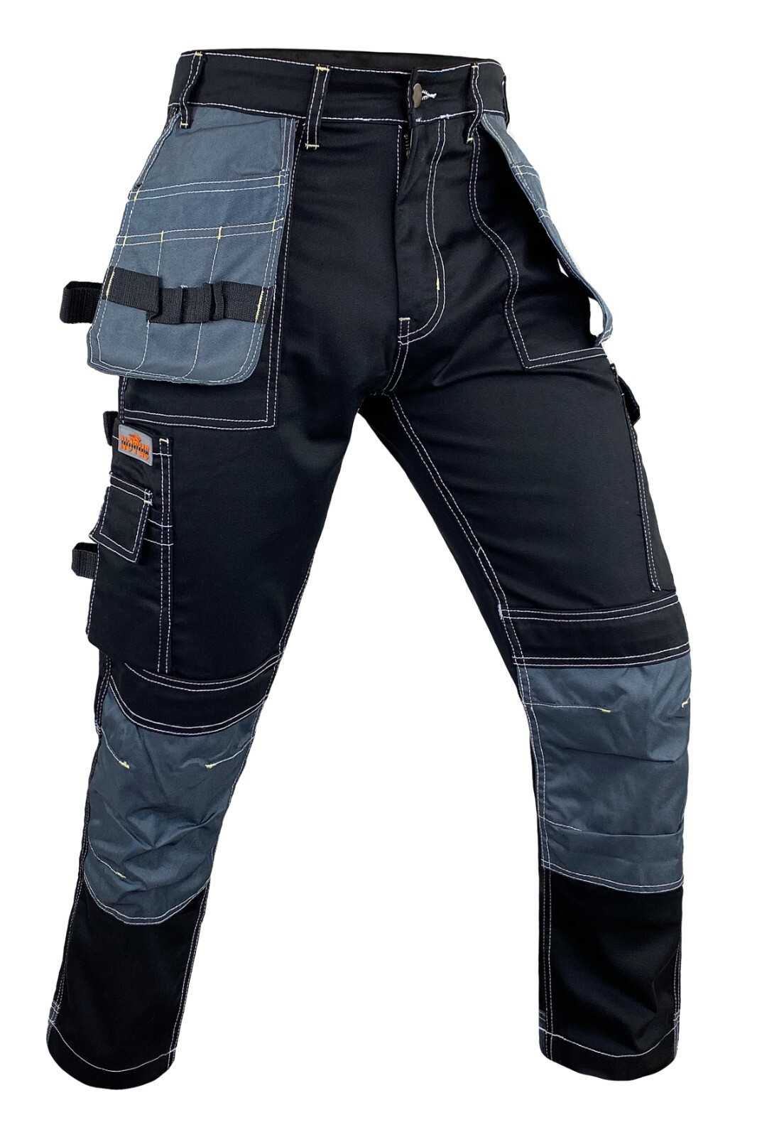 NOTUS Men's Cargo Work Pants Heavy Duty Knee Pads Utility Holster Tool Pockets