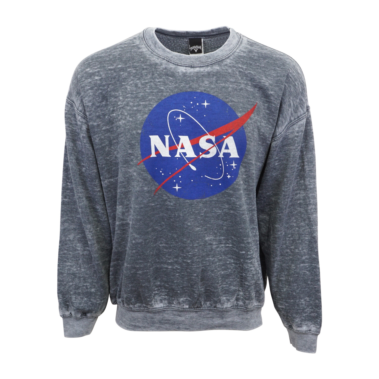NASA BURNOUT VINTAGE WASH UNISEX ADULTS PULLOVER