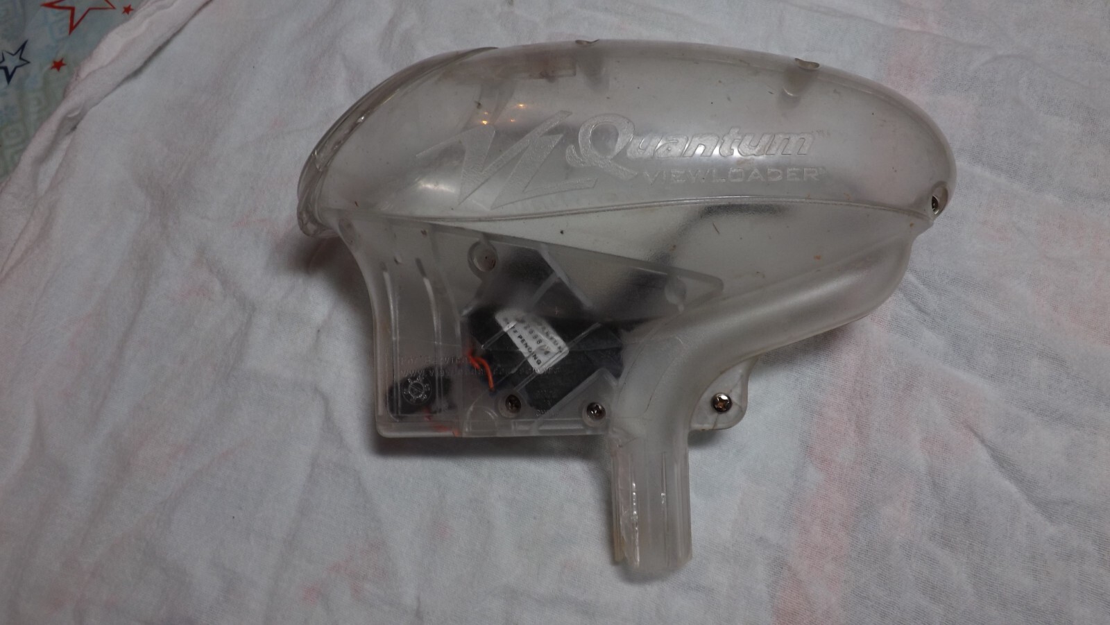 VL Quantum Viewloader Clear Motorized Paintball Gun Hopper Feeder Loader