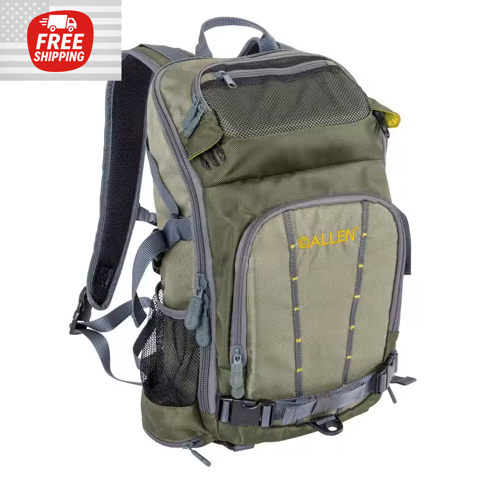 Gunnison Fishing Backpack Convertible Daypack Sling Pack with Storage Pockets