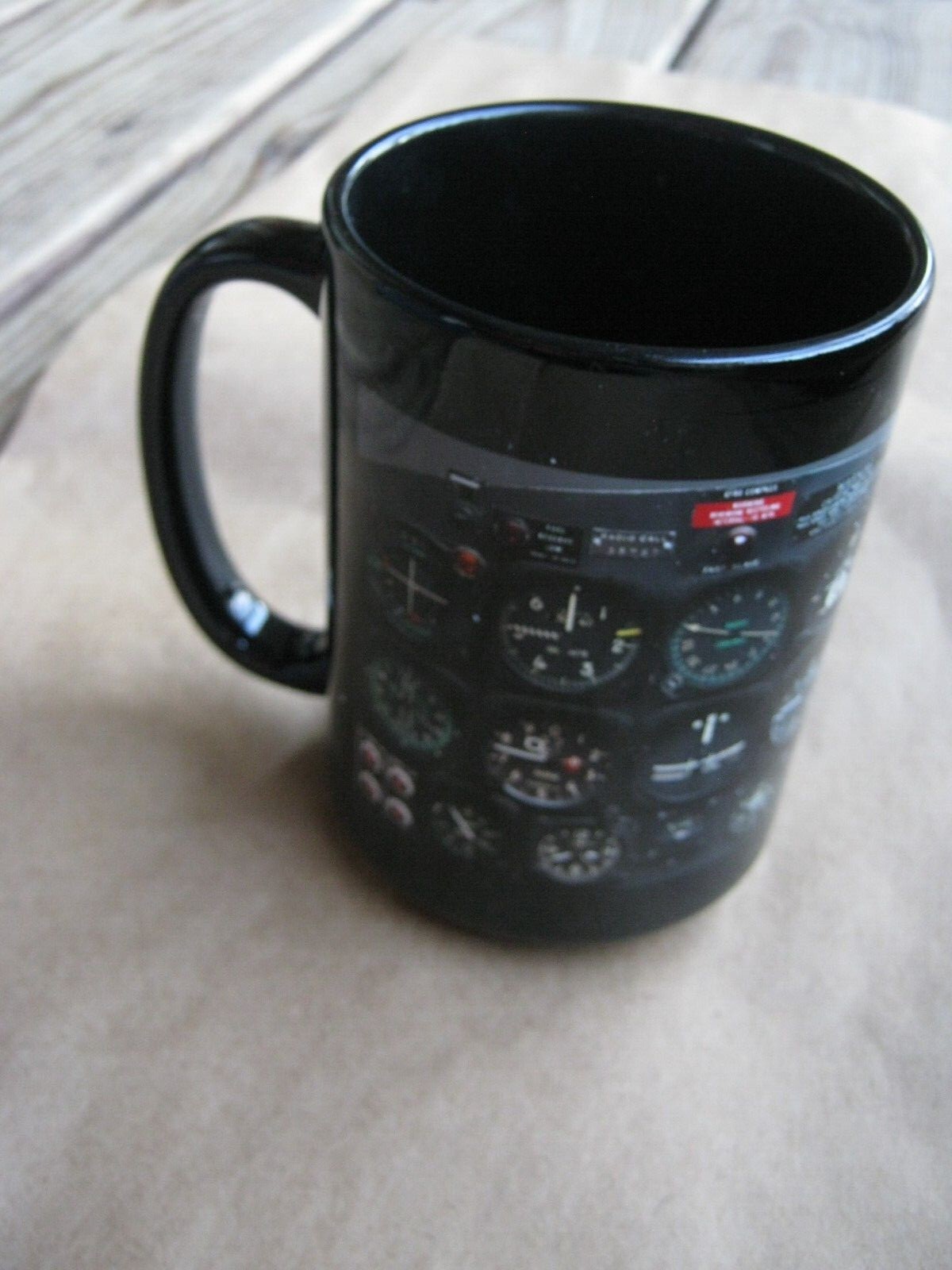 Gyro Compass Ceramic Coffee Mug New