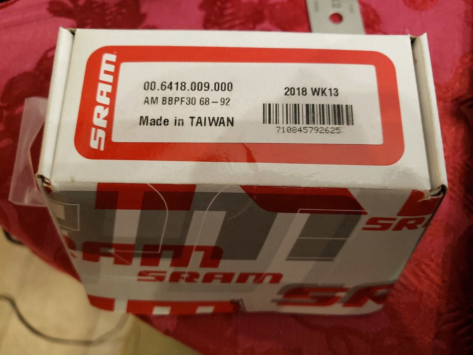 SRAM BB30, BB30A, BBRight, BB386, BB386EVO Bottom Bracket 00.6418.009.000