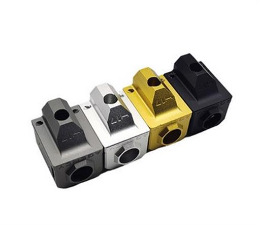 Brand New 14mm Reverse Thread Metal Muzzle Brake f Glock G17 G18 G19 G26 G34 G43