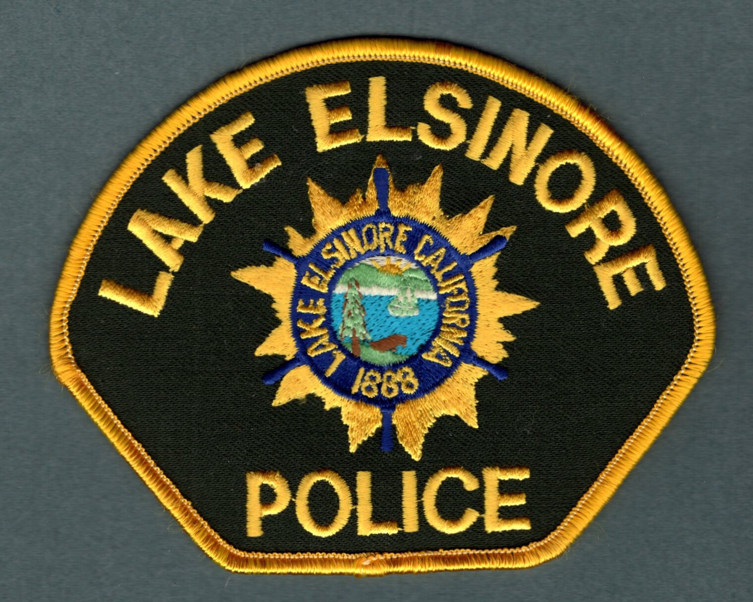 Lake Elsinore California Police Patch
