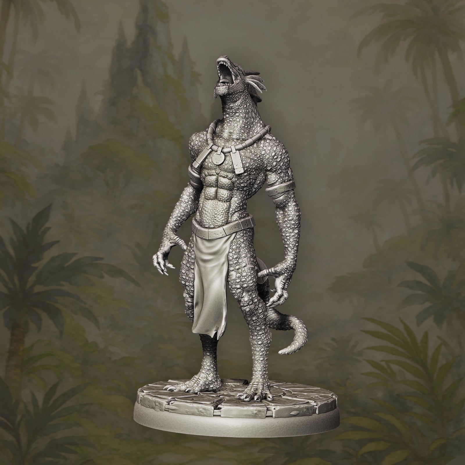 Lizardman Pathfinders 28mm fantasy