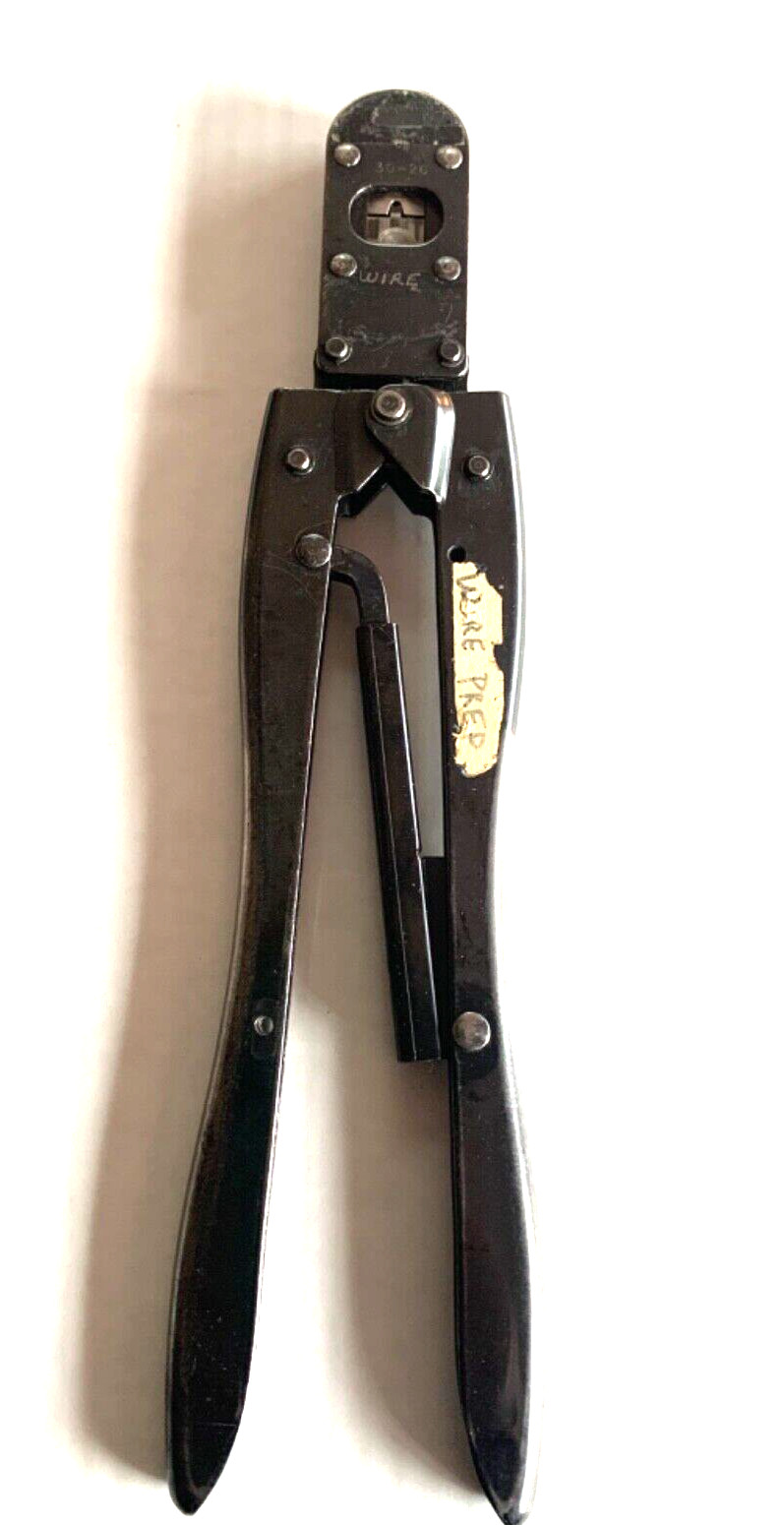 Crimper Tool Amp Tyco 90206-1 Type F Crimping 30-26
