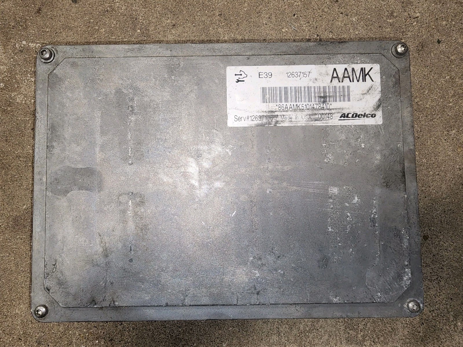 2008–2014 CADILLAC CTS ECM Engine Control Module Unit OEM 12637157 AAMK