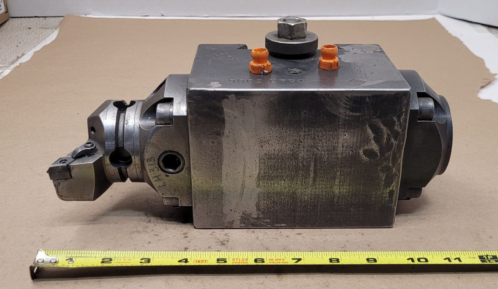 Aloris DA4Q 3000 w/ Kennametal KM63-NCM-EF FLANGE MOUNT