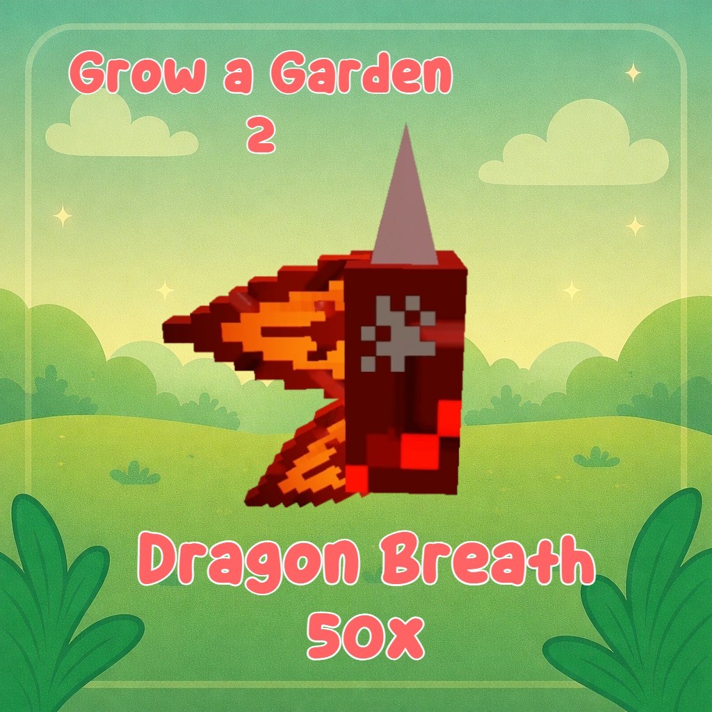 50x Dragon's Breath Seed |🔥Grow a Garden 2 ✨| GAG2 Fast & Easy
