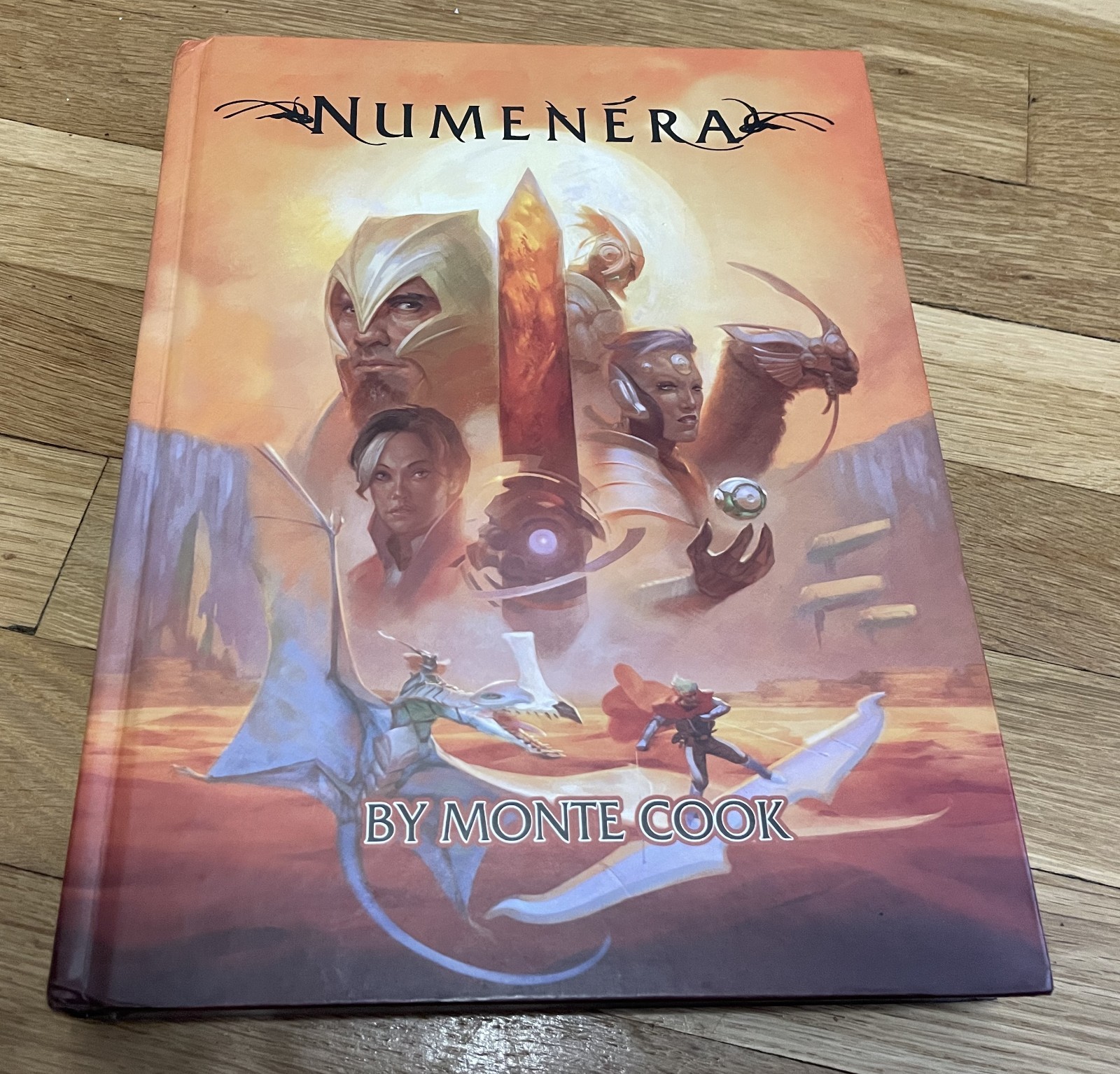 Numenera Core Rulebook w/map
