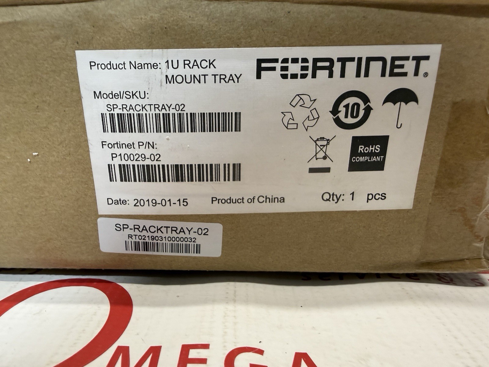 Fortinet SP-RACKTRAY-02 Rack Mount Tray NEW