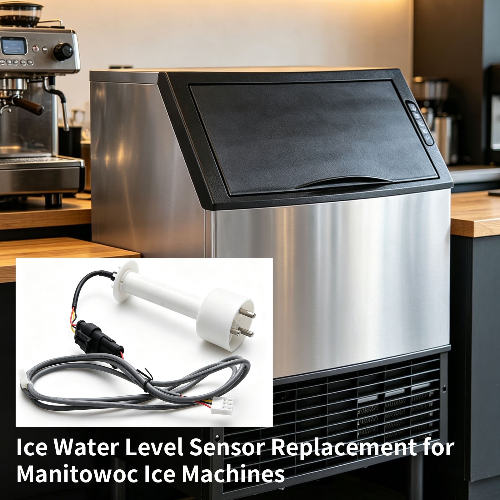 000016053 Ice Water Level Sensor Probe Kit Fits for Manitowoc Ice Quick Fix