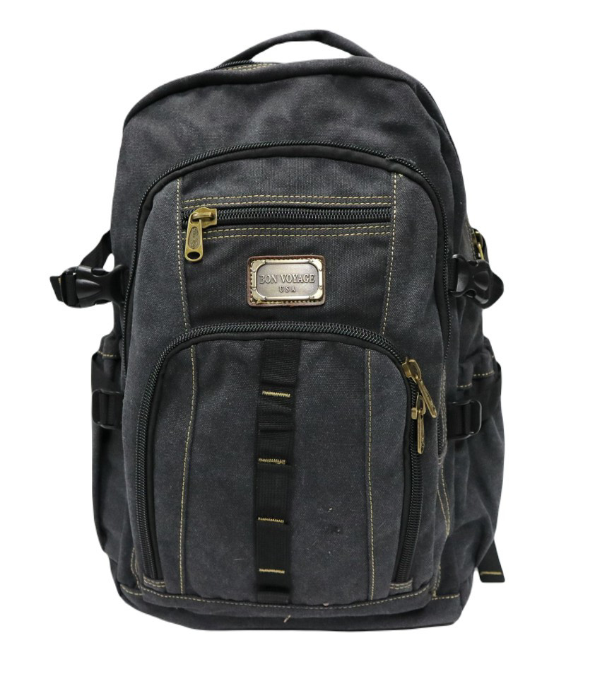 22 Inch Canvas Backpack for School and Travel