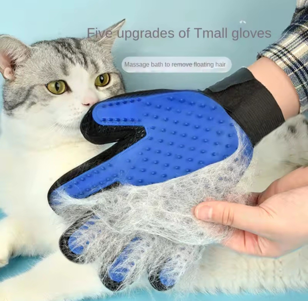 🐾 Pet Hair Remover Glove – Effortless Cleaning & Massage for Cats and Dogs