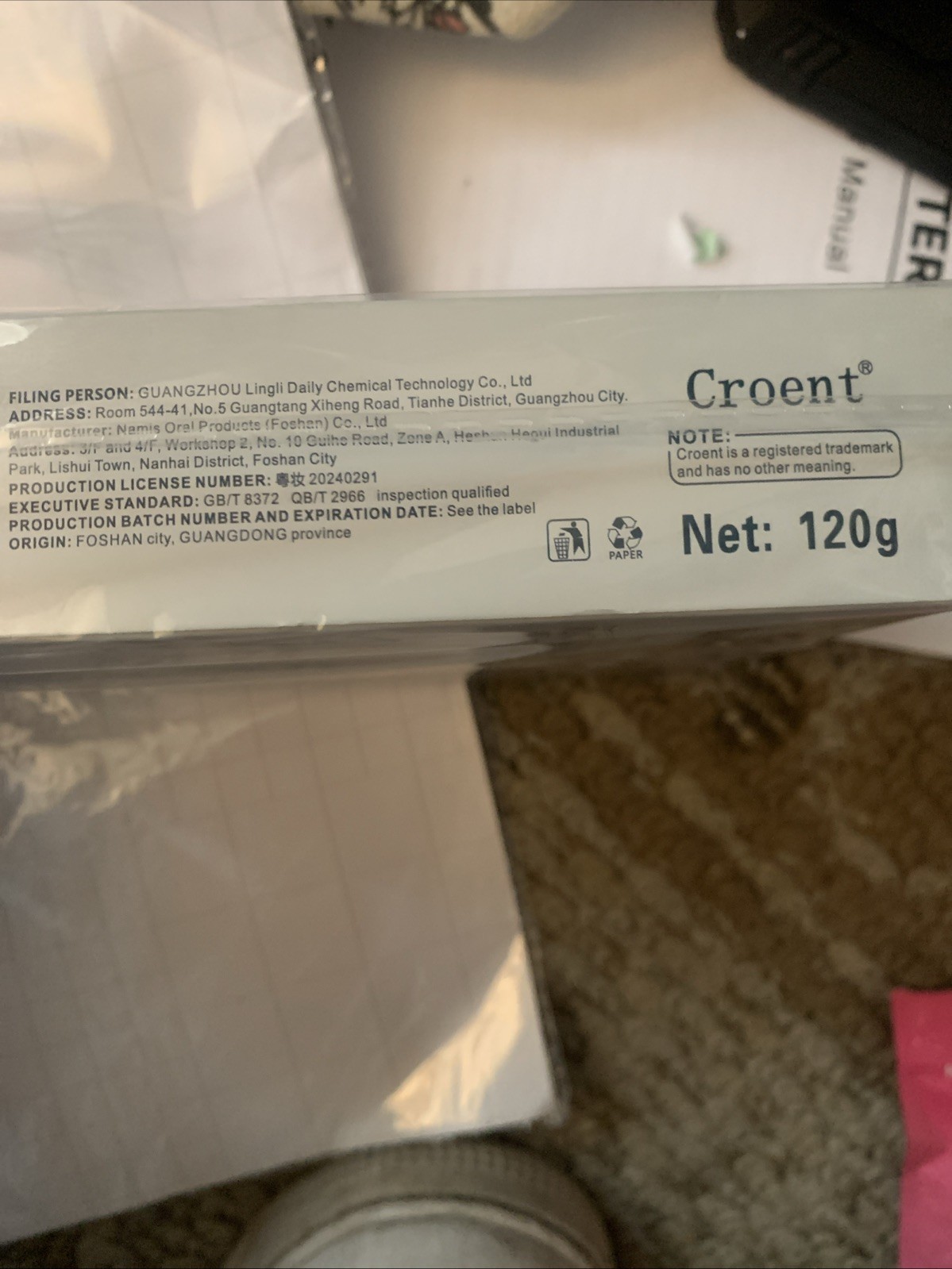 7.5% Hydroxyapatite Toothpaste 4.2 oz (2 Pack)