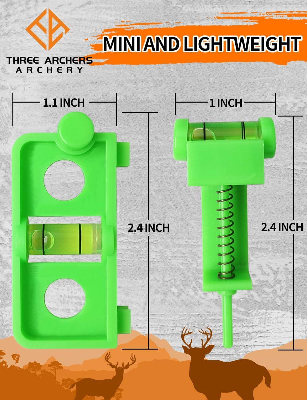 Archery Bow Tuning and Mounting String Level Combo Kit for Compound Bows