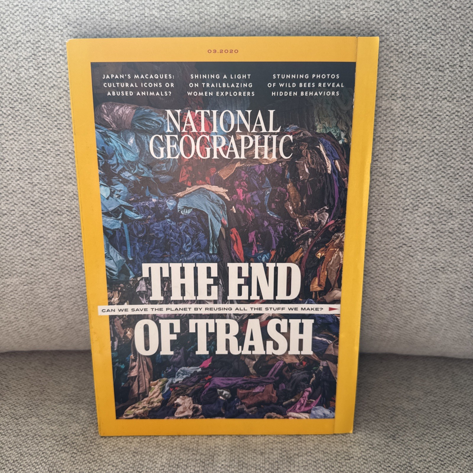 National Geographic Magazine March 2020 - The End Of Trash