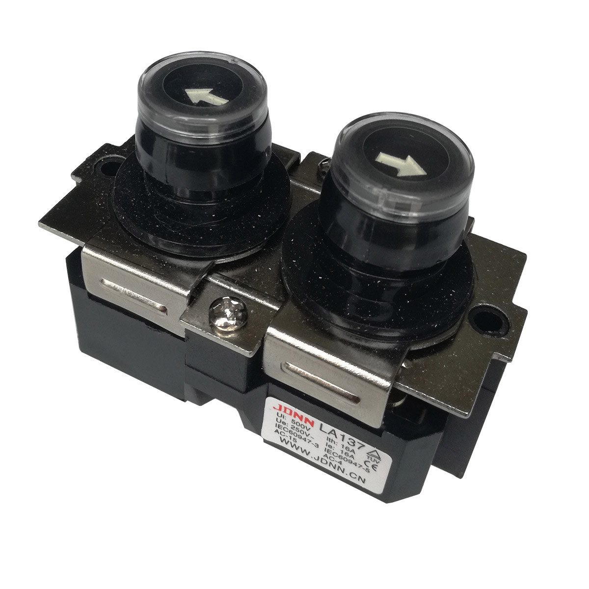 1PC LA137 Waterproof Electric Crane Pushbutton Switches Industrial Hoist Switch