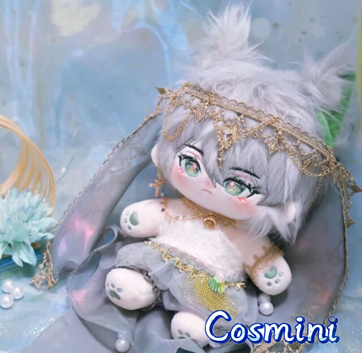 Anime Genshin Impact Alhaitham 20cm Plush Doll Dress up Toy Gift Plushie