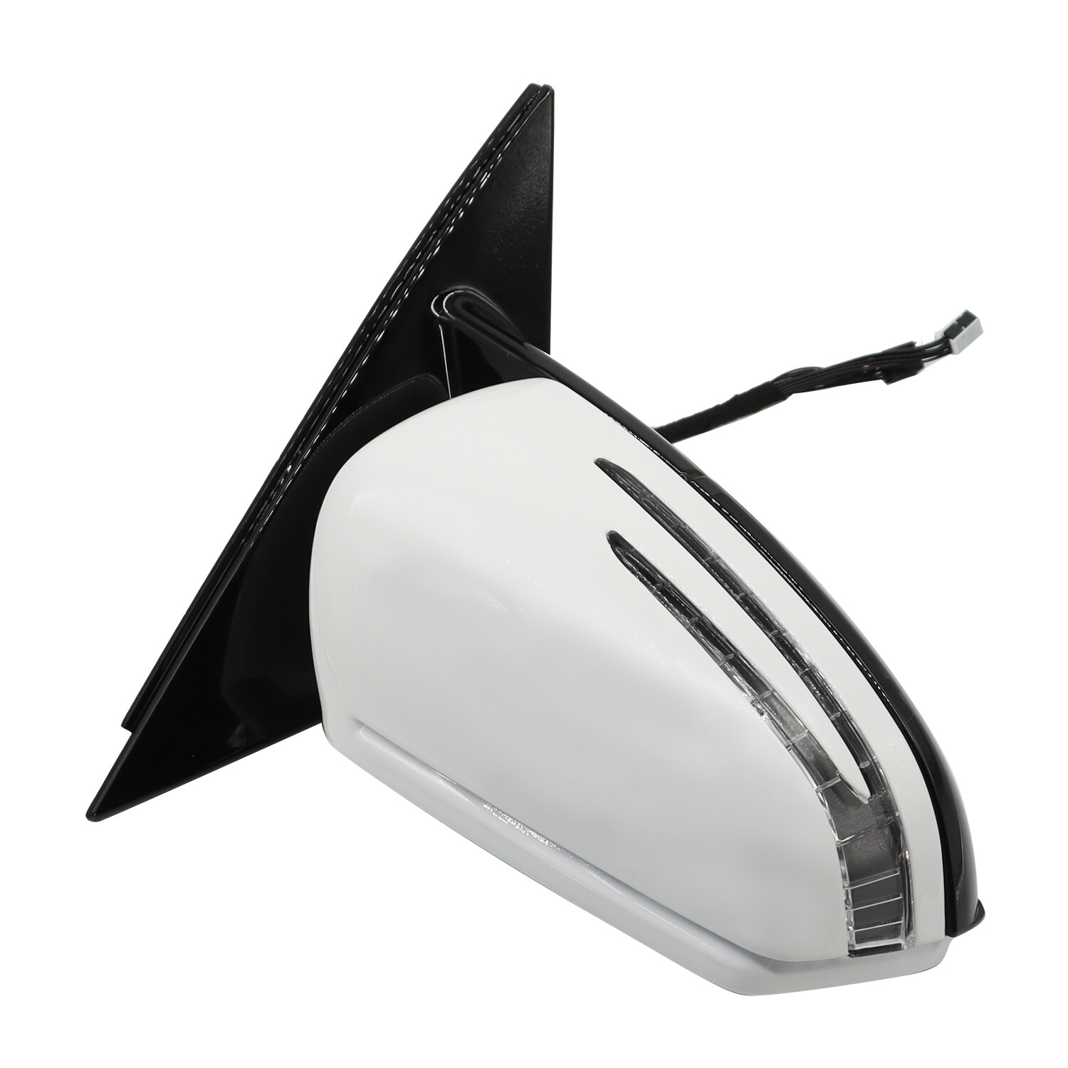 Right Side Passenger Mirror Fit For 2010-2016 Mercedes E350 E550 E400 White