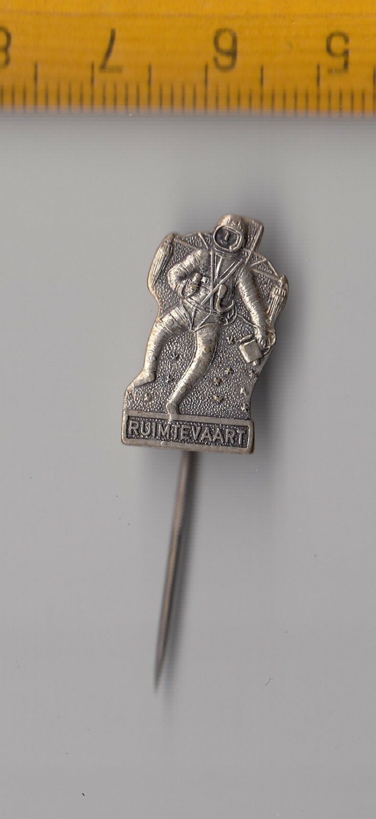 Vintage USA Space Travel Exploration pin badge 1960s Astronaut