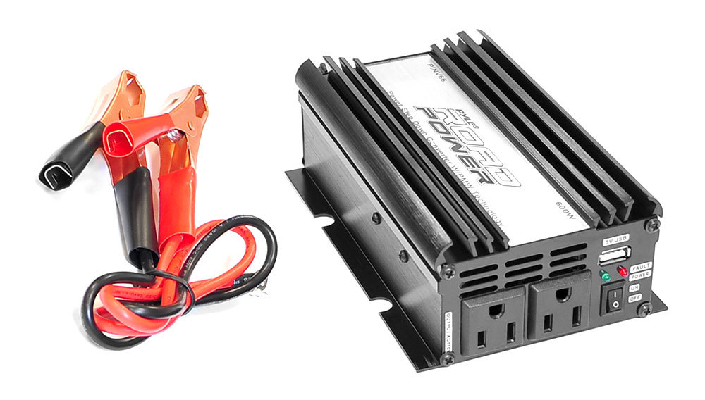 Pyle - PINV66 - Plug in Car 600 Watt 12v DC to 115 Volt AC Power Inverter w/ USB