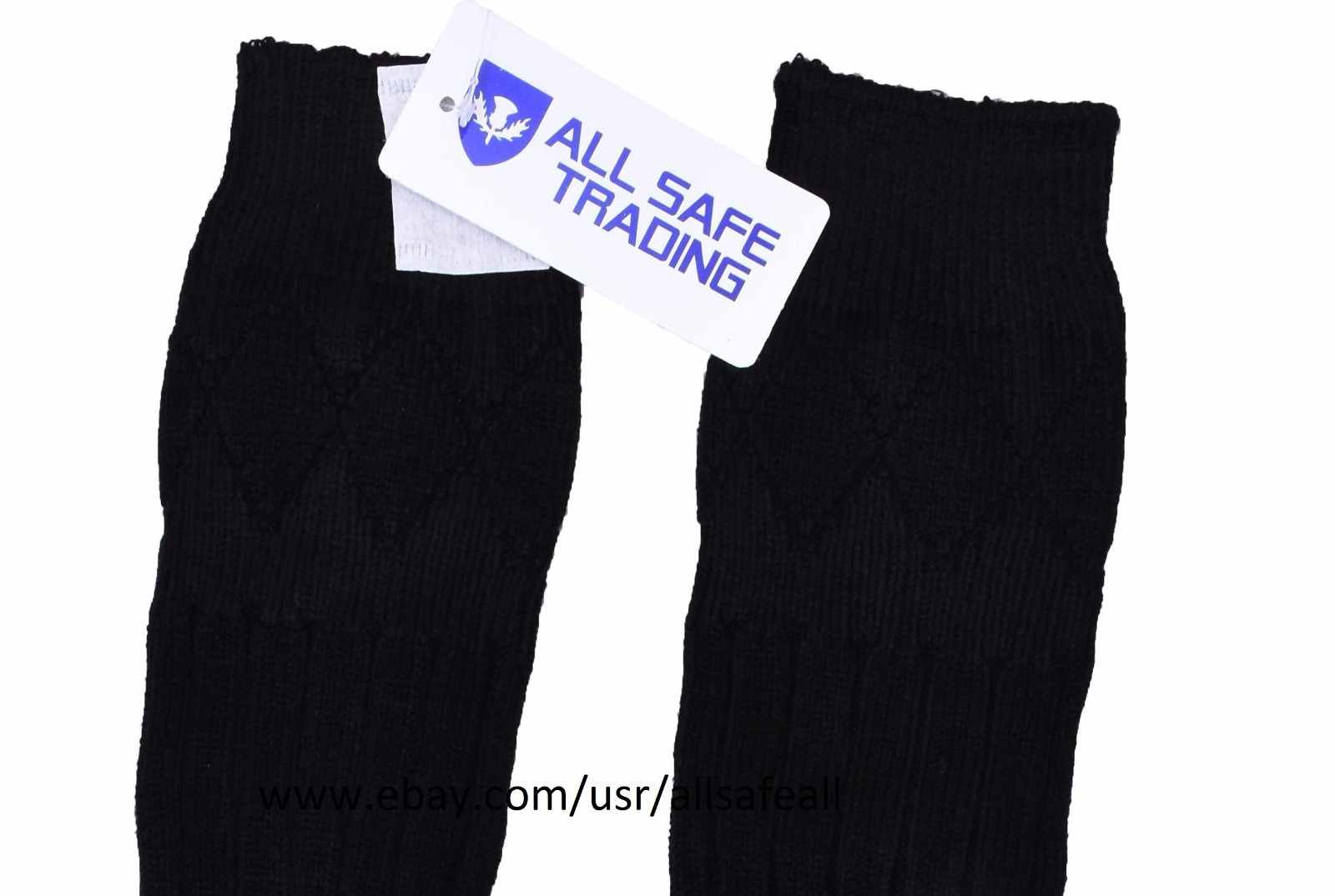 New Scottish Irish Kilt Hose Socks Men Sporrans Flashes In 7 Colors