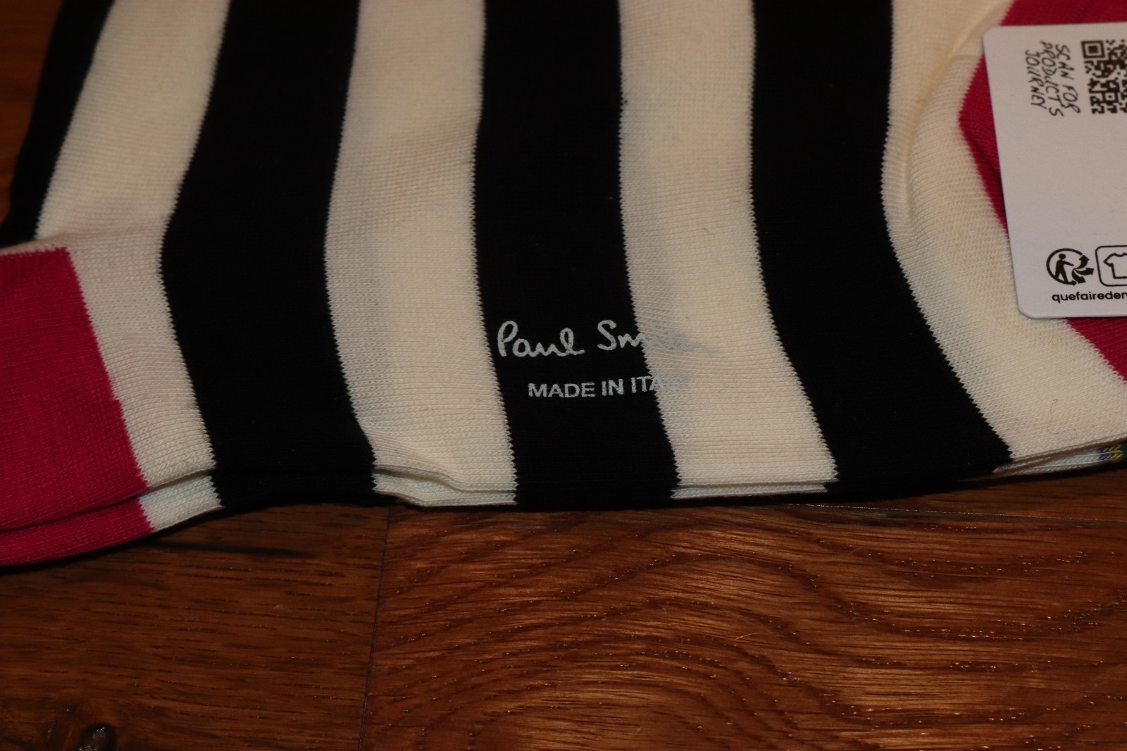 BNWT Paul Smith Ilford Stripe Mens Socks MSRP $30!!