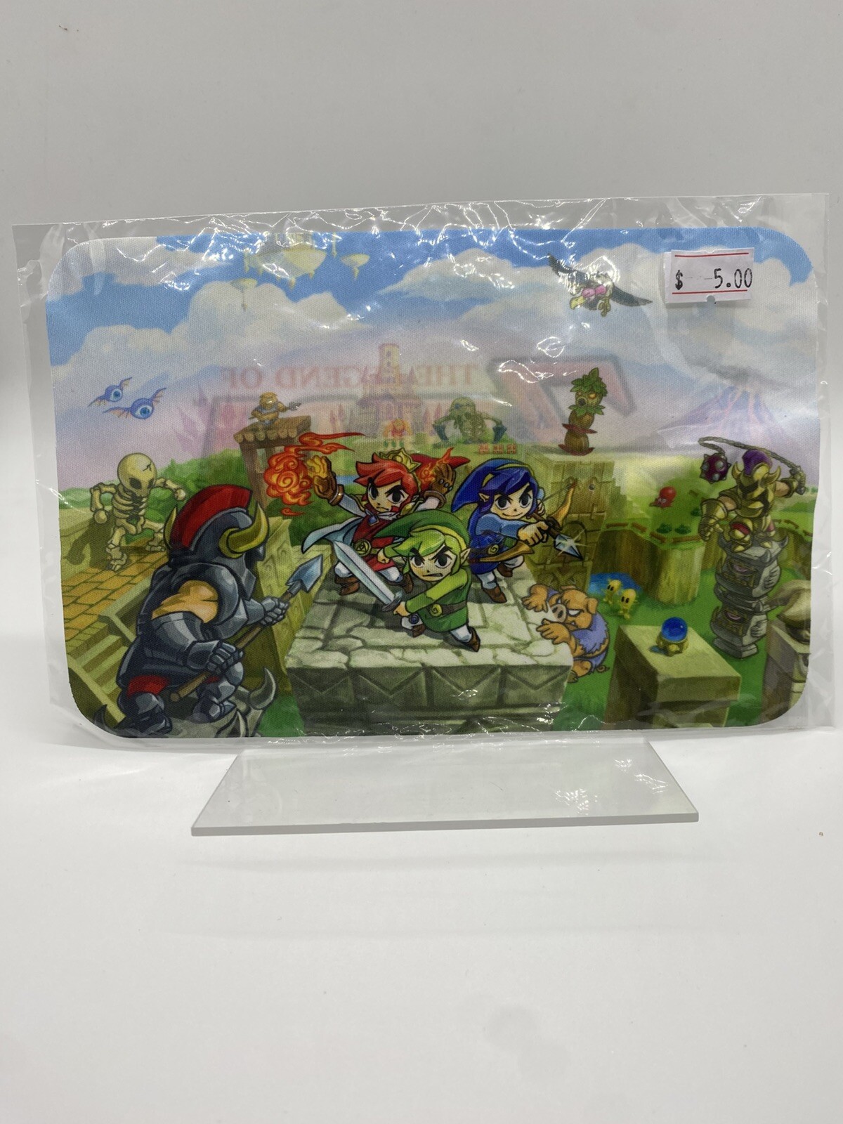 Legend Of Zelda: Triforce Heroes 3DS Cleaning Cloth Nintendo Promotional Item