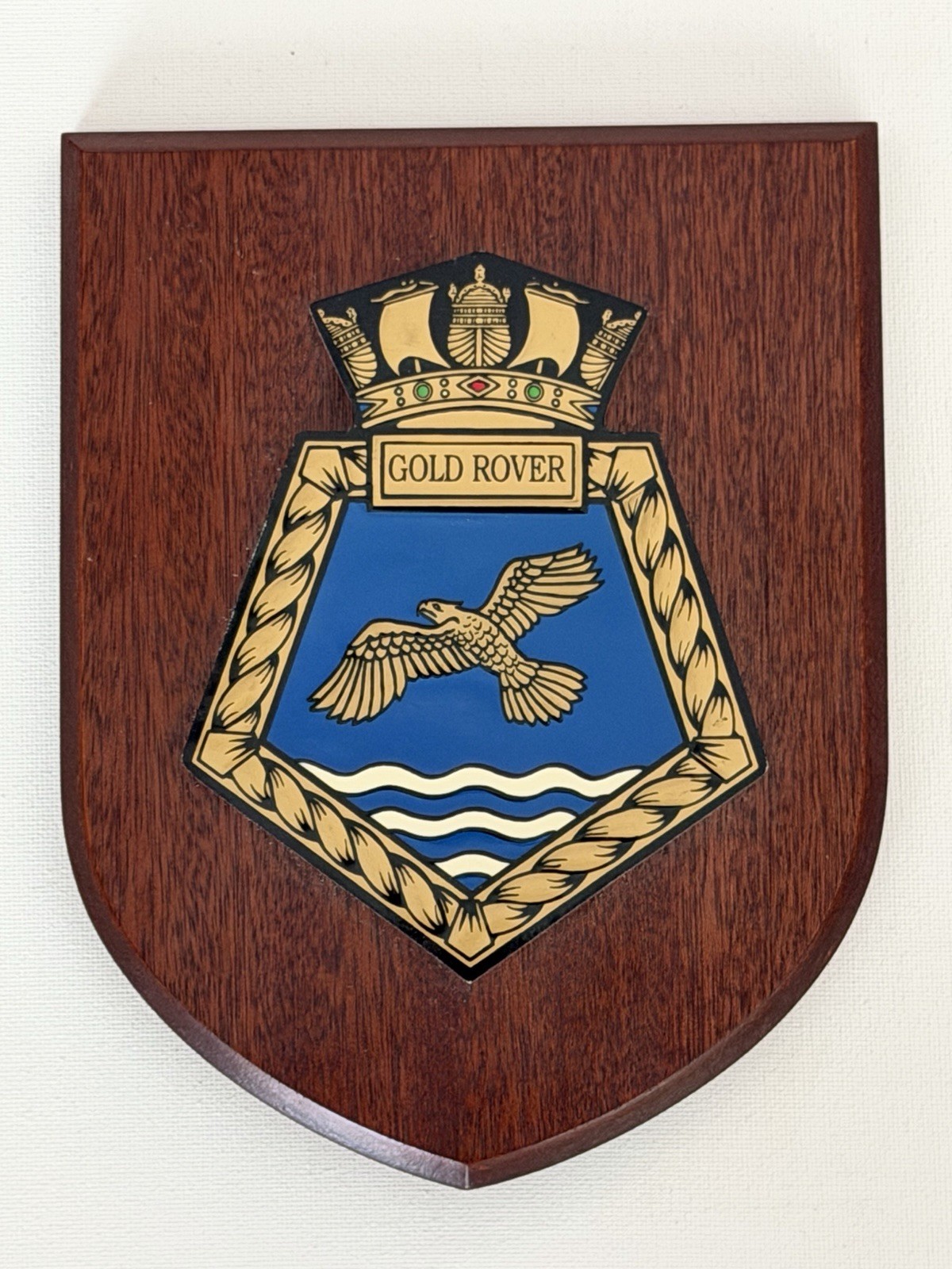 RFA Gold Rover Tanker Commemorative Wall Plaque Royal Fleet Auxiliary England