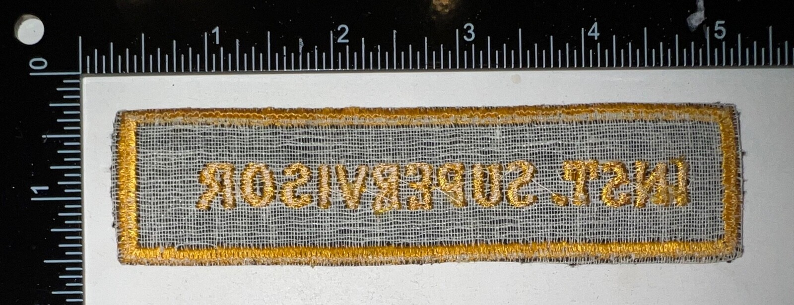 Cold War USAF US Air Force Instructor Supervisor Technician Patch