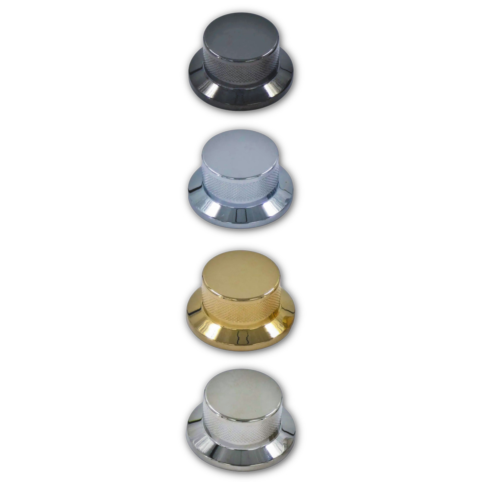 Advanced Plating High Performance Flat Top Hat Knob - Fits Gibson® Les Paul®