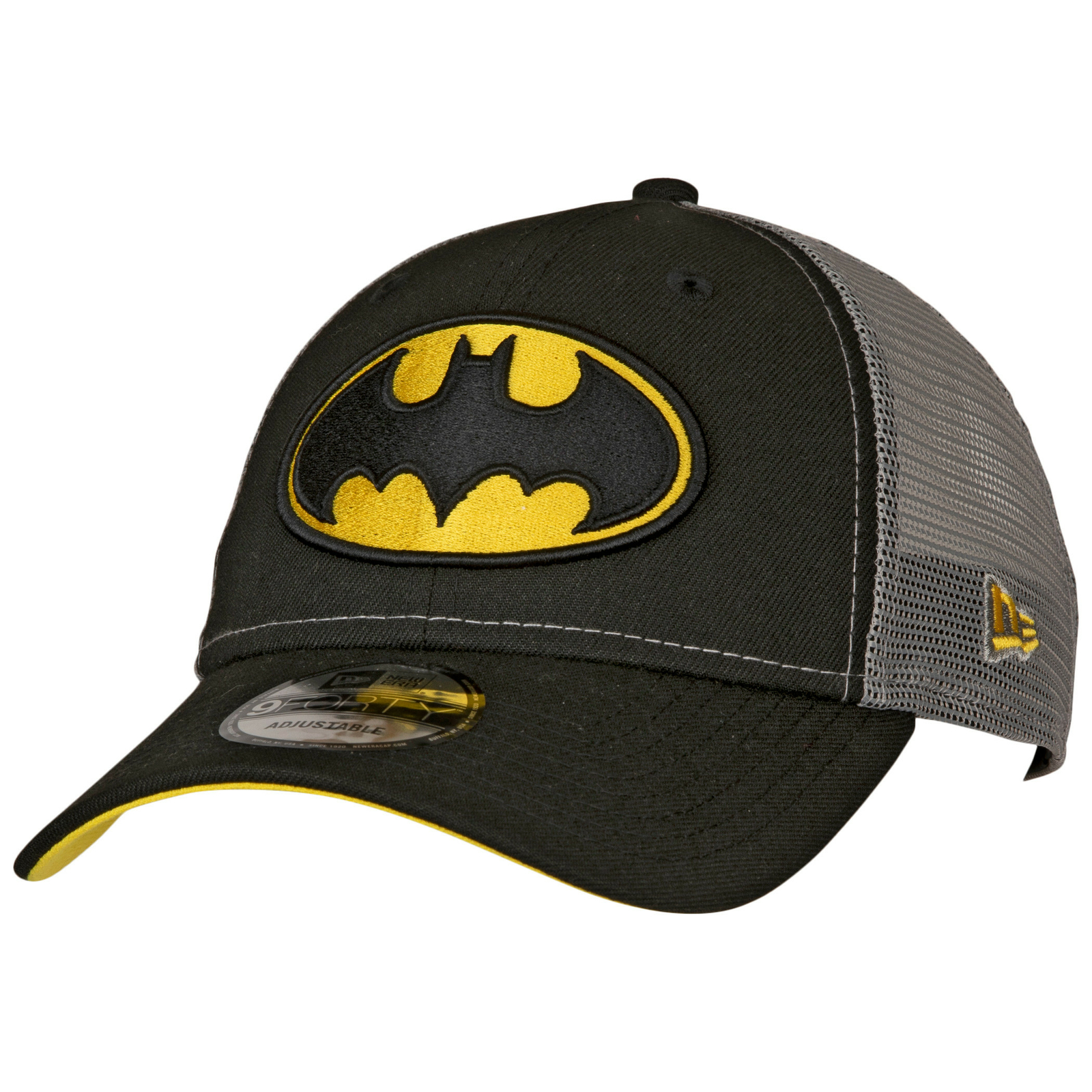 Batman Symbol Trucker New Era 9Forty Adjustable Hat Multi-Color