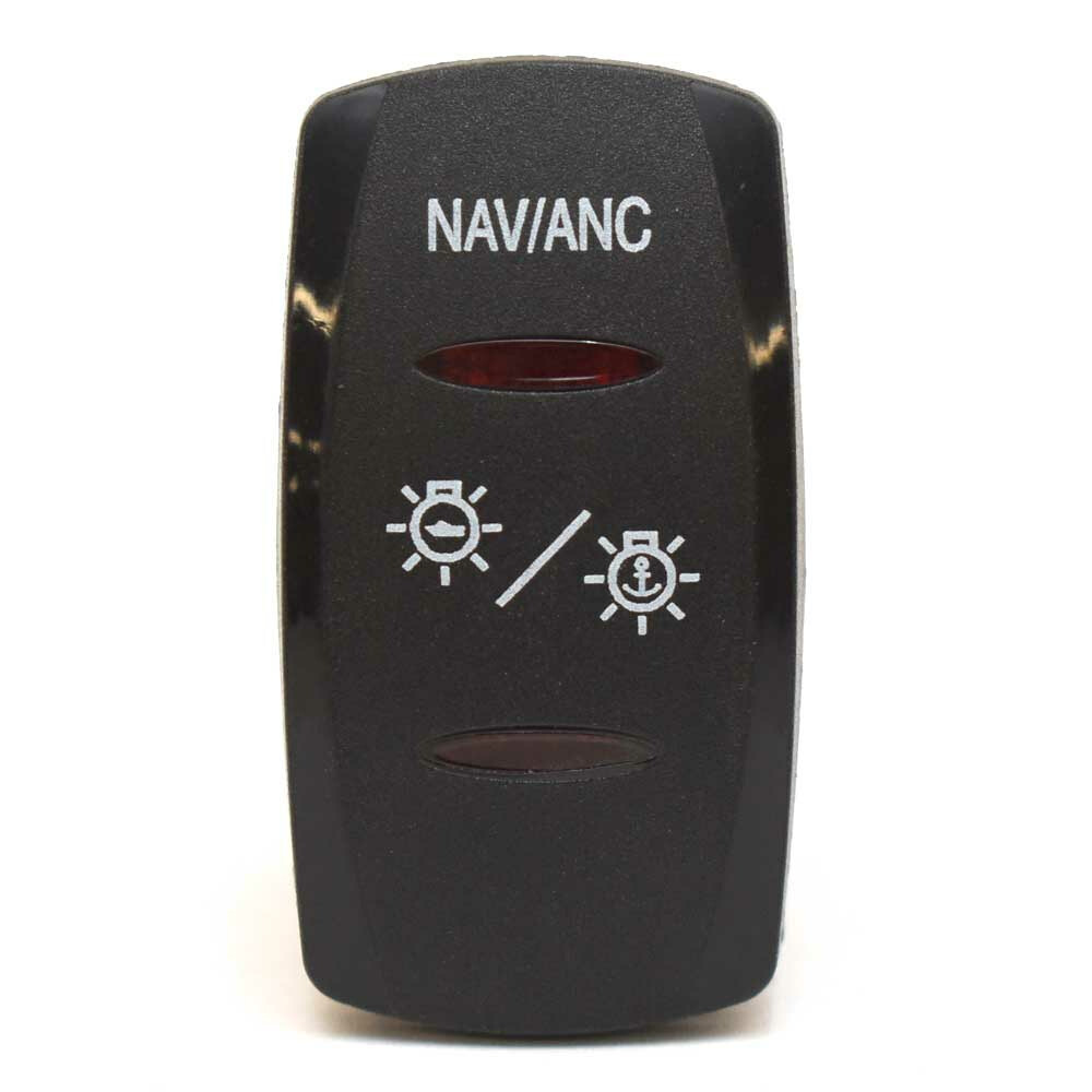 Carling Boat Rocker Switch 201579 | Nav/Anc Lights 20A 12V ON/OFF/ON