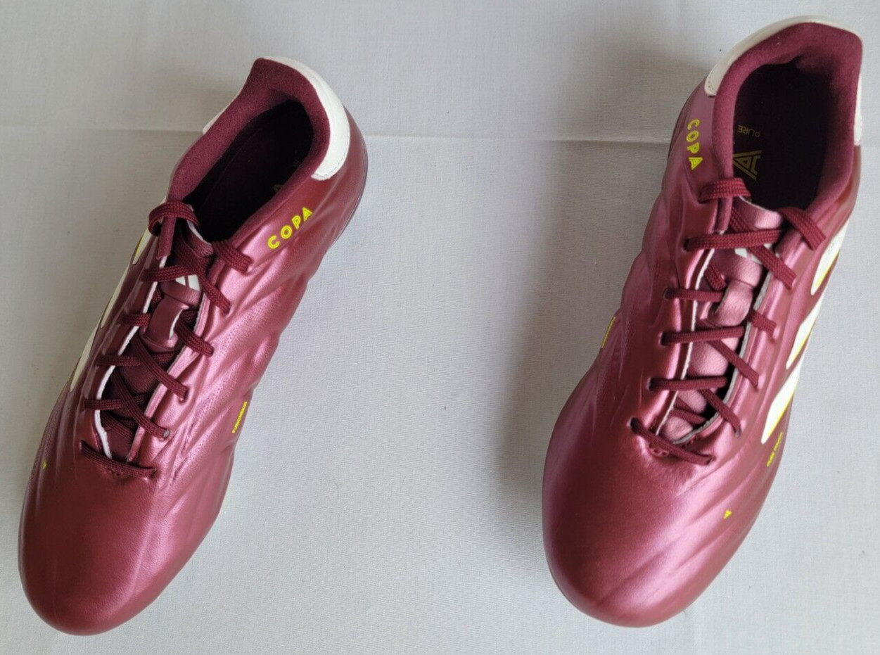 Unisex Size 6.5M/7.5W Shadow Red Adidas Copa Pure 2 Elite FG Soccer Cleat IE7486
