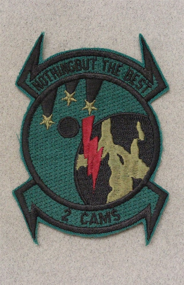USAF Air Force Patch 4108: 2nd Consolidated Aircraft Maintenance Sqdn - subdued