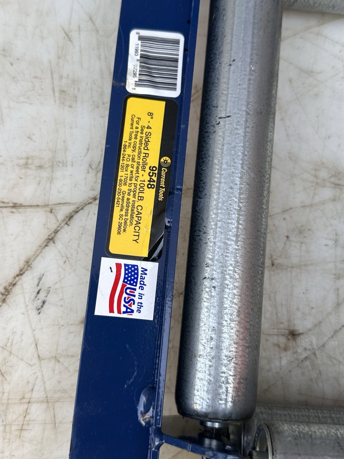 CURRENT TOOLS 9548 8" 4-SIDED ROLLER