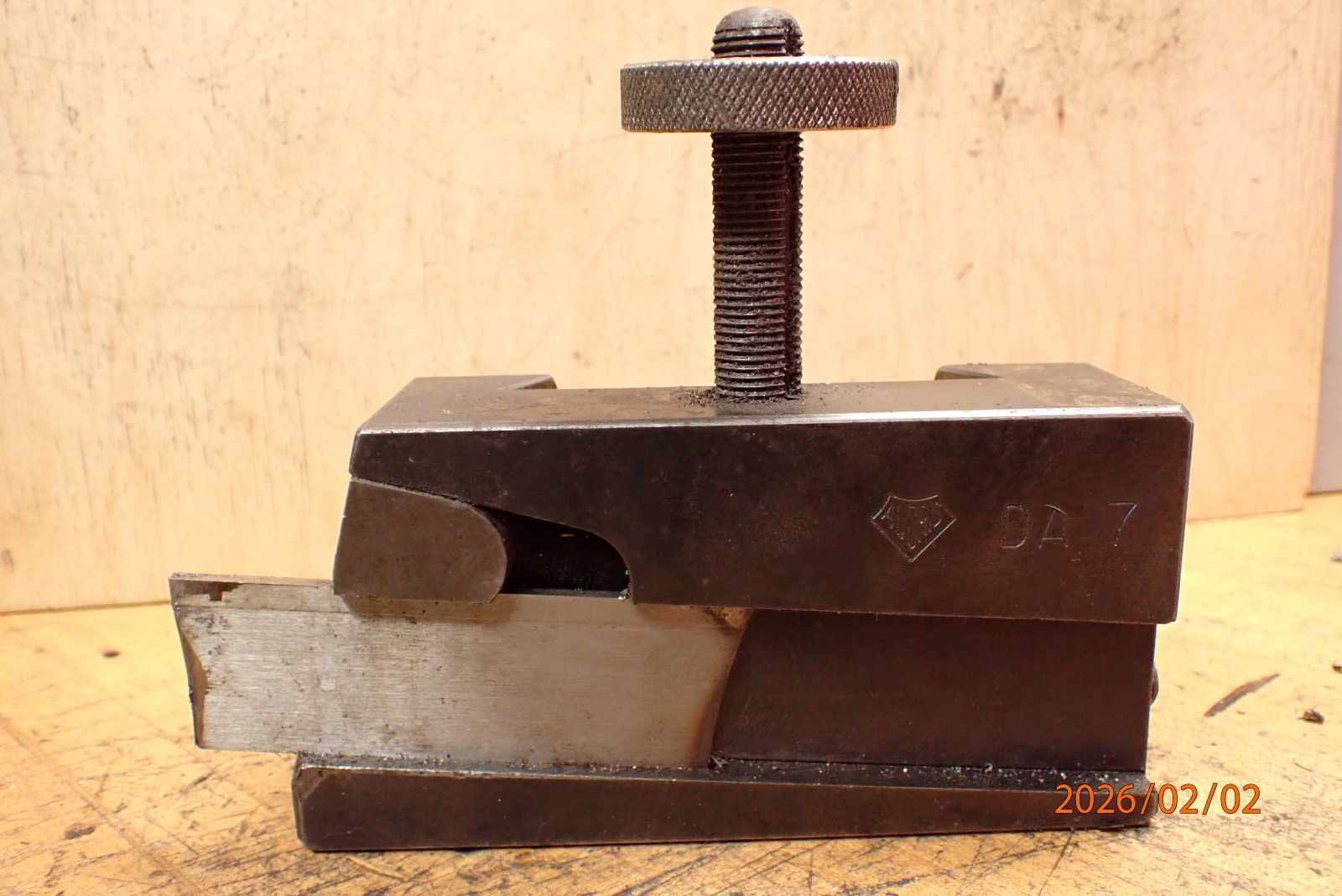 LOT BP87: ALORIS DA7 DA-7 METAL LATHE QUICK CHANGE CUTOFF TOOL HOLDER