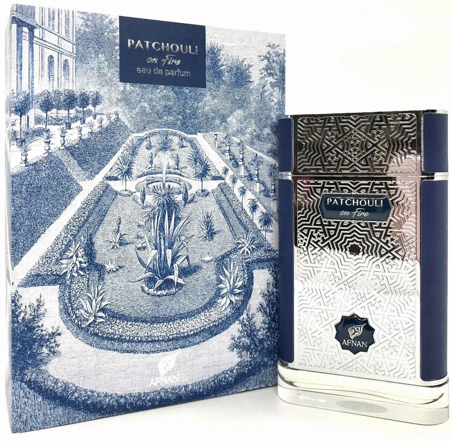 AFNAN PATCHOULI ON FIRE EAU DE PARFUM SPRAY UNISEX 2.7 Oz / 80 ml BRAND NEW ITEM