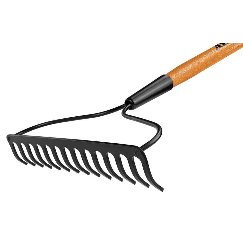 Garden Wood Bow Rake 47 in. L Handle