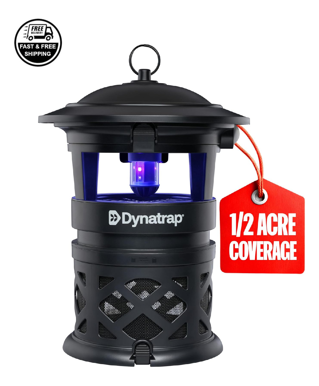 Dynatrap DT1130SR 1/2 Acre Mosquito & Flying Insect Outdoor Trap and Killer