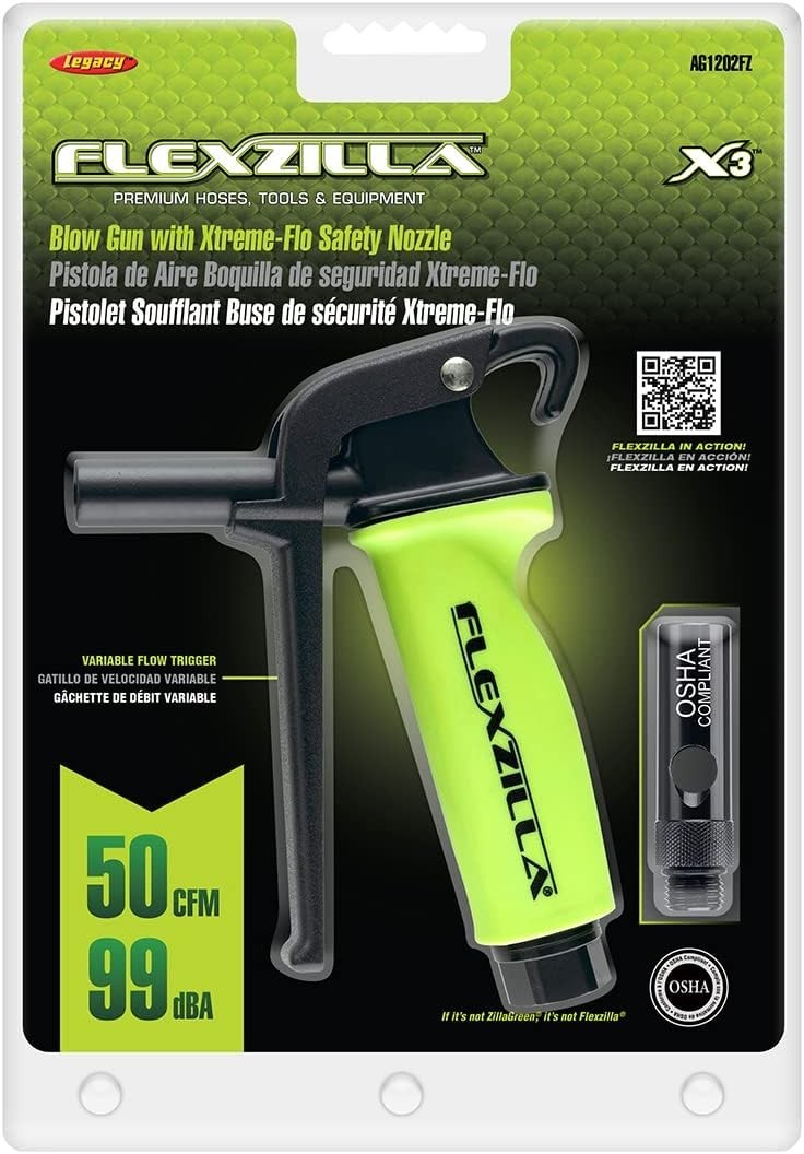 X3 Blow Gun with Safety Nozzle