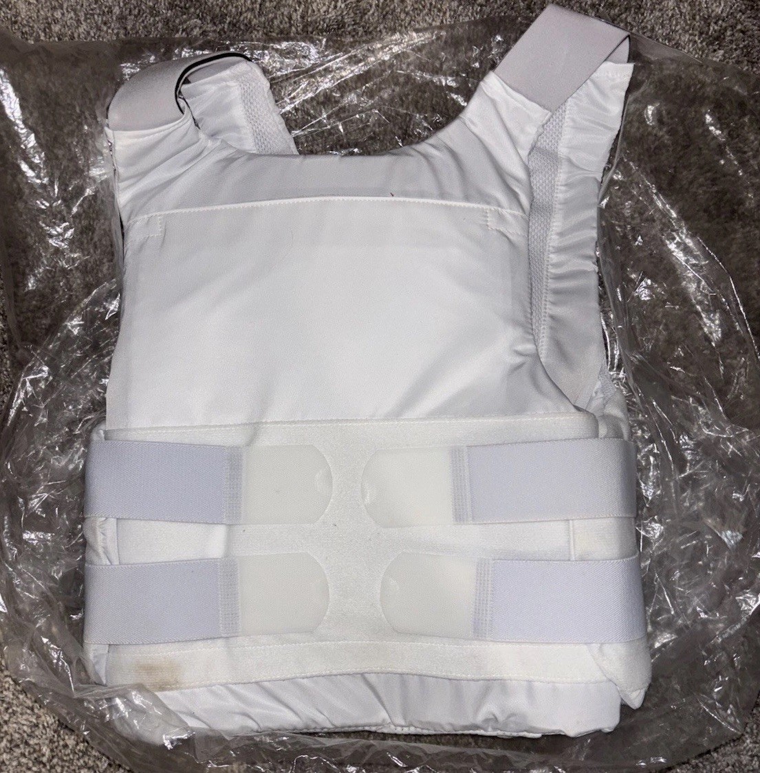 Point Blank Elite AXIIIA Ballistic Vest - White Old Model