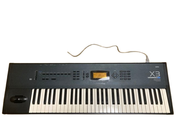 KORG X3 Music Synthesizer Keyboard AC100V Tested